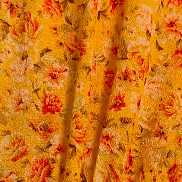 Evernew Dress, Australian brand, yellow floral, size 6 - Picture 3 of 8